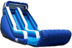 18 Foot Blue&White Water Slide 18 Foot Blue&White Water Slide