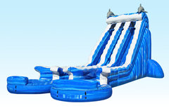 22 ft. Dual Lane Water Slide<font color = red> NEW! </font> 22 ft. Dual Lane Water Slide<font color = red> NEW! </font>