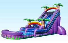 22 ft. Purple Paradise Water Slide<font color = red> NEW! </font> 22 ft. Purple Paradise Water Slide<font color = red> NEW! </font>