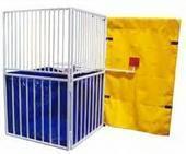Dunk Tank(Metal-6 square, L shape, target arm, small step+liner&yellow back drop) Z Dunk Tank(Metal-6 square, L shape, target arm, small step+liner&yellow back drop) Z