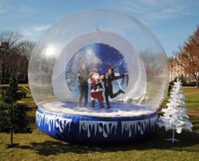 Human Snow Globe Human Snow Globe