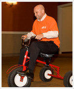 Giant Tricycles (2) with cone course Giant Tricycles (2) with cone course