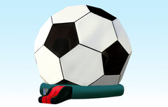 Soccer Ball Bounce House<font color = red> NEW! </font> Soccer Ball Bounce House<font color = red> NEW! </font>
