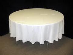 White Round Table Linen White Round Table Linen